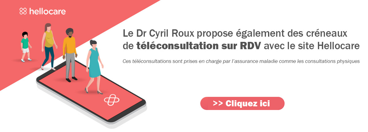 Contactez le Docteur Cyril Roux dermatologue à Limoges